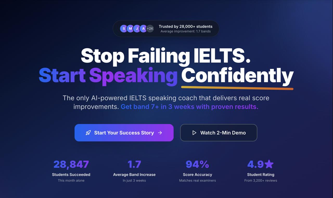 Speaking9 Interface